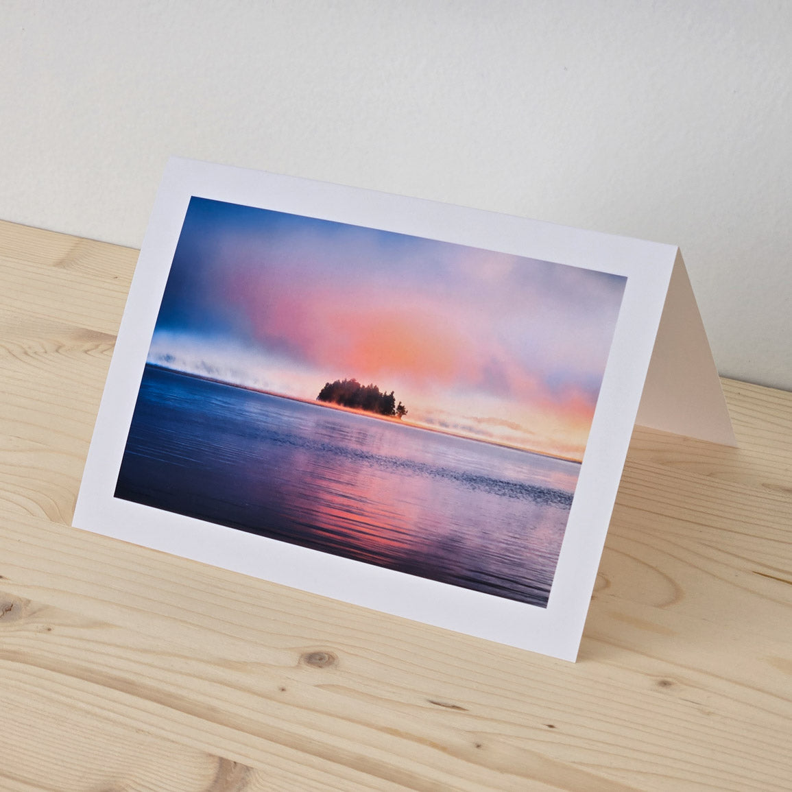 Soft Morning Mist - Greeting Card
