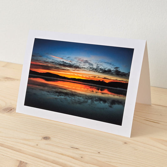 Oxtongue Lake Sunrise - Greeting Card
