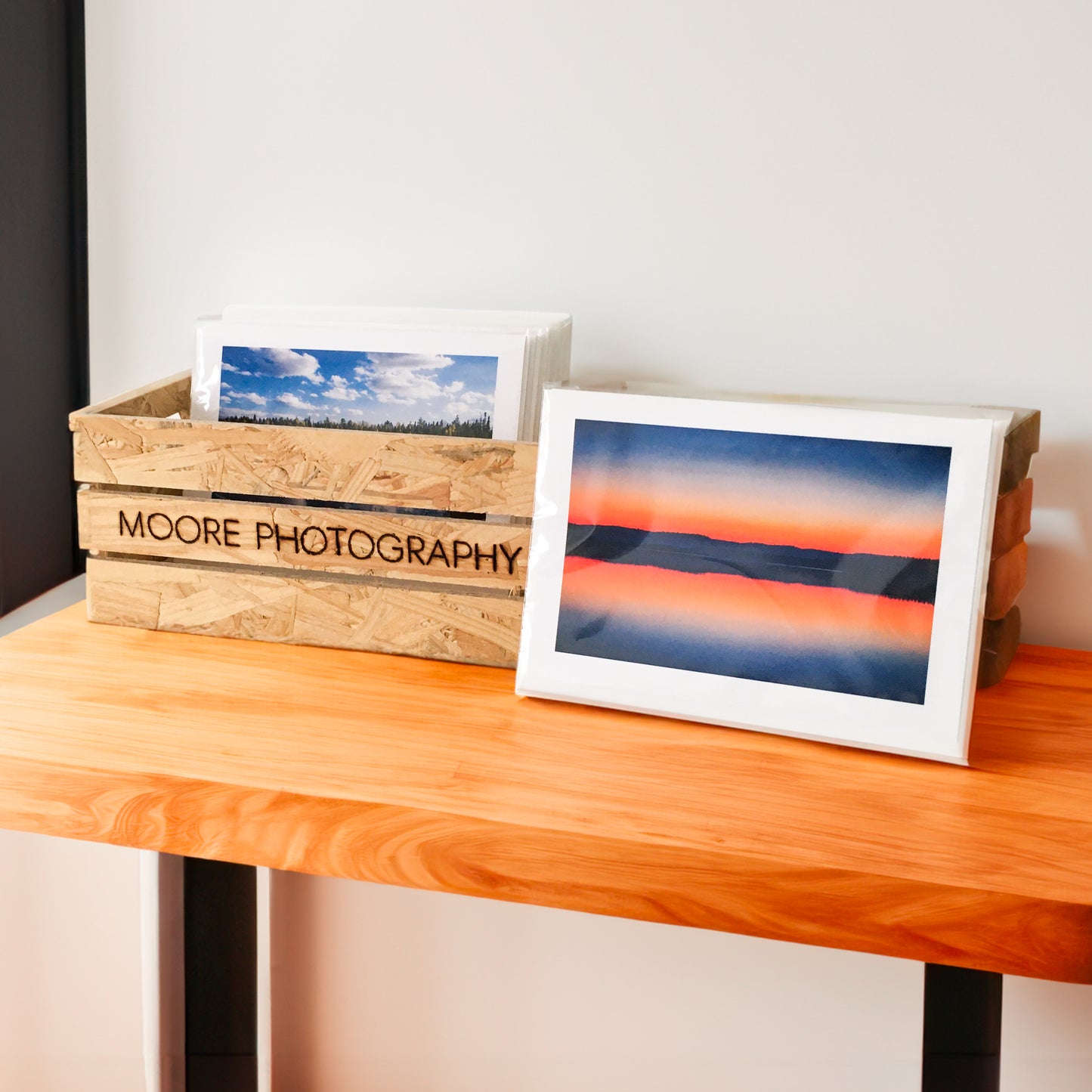 Orange Twilight - Greeting Card