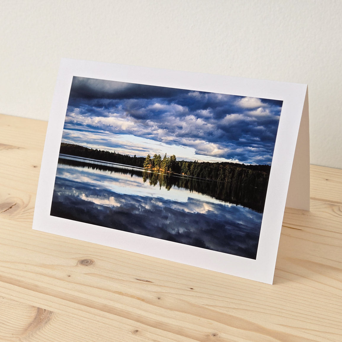 Canisbay Lake Golden Hour - Greeting Card