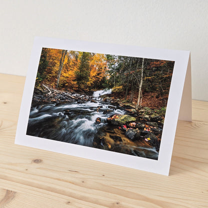 Hatchery Falls - Greeting Card