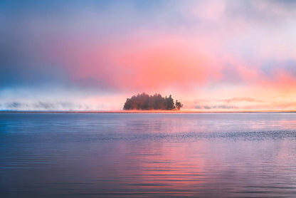 Soft Morning Mist - Greeting Card