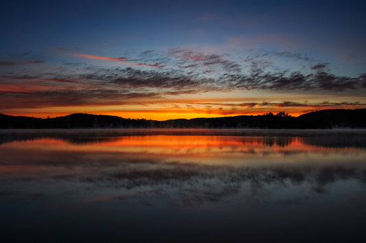 Oxtongue Lake Sunrise - Greeting Card