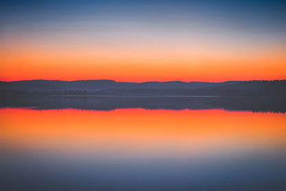 Orange Twilight - Greeting Card